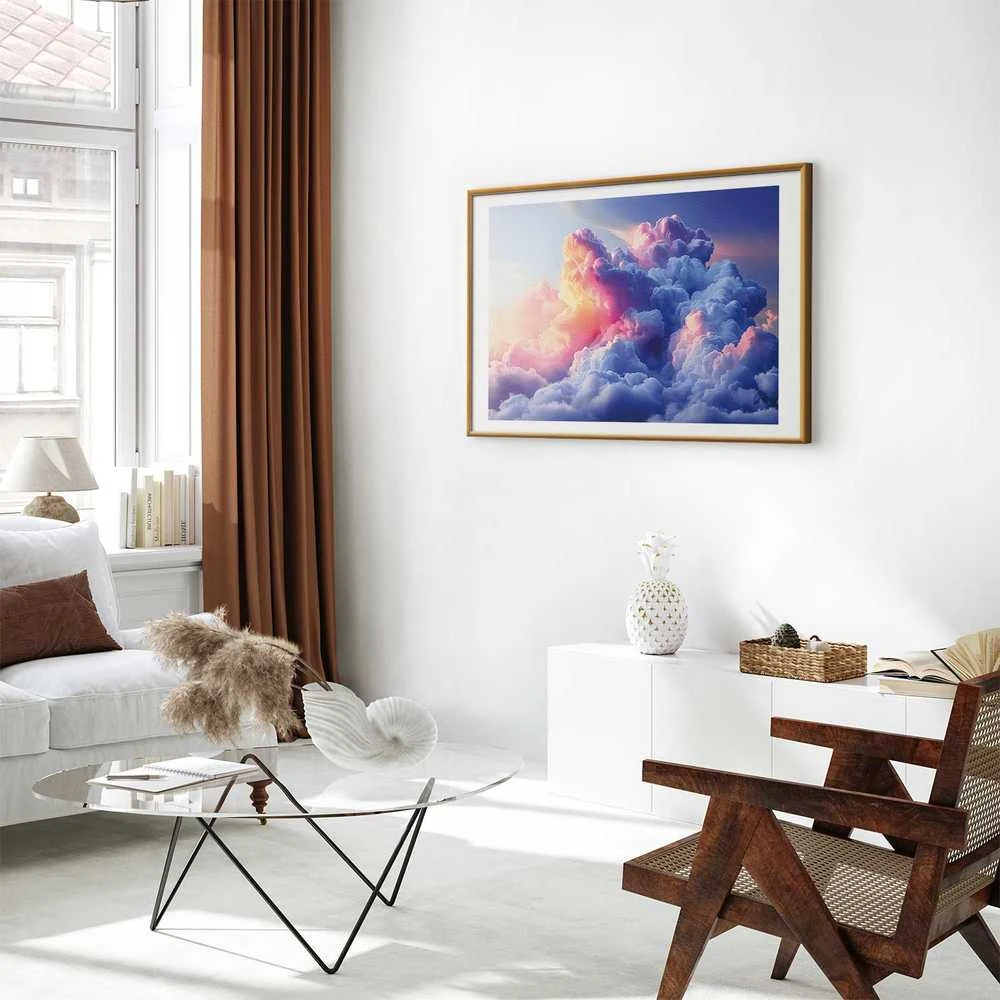 Artgeist Plakatas - Clouds Like Painted: Artistic Dawn Brushes Painting the Sky
