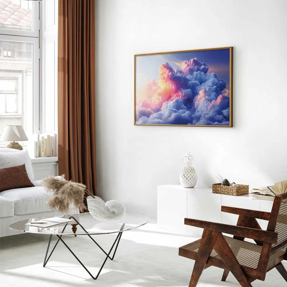 Artgeist Plakatas - Clouds Like Painted: Artistic Dawn Brushes Painting the Sky