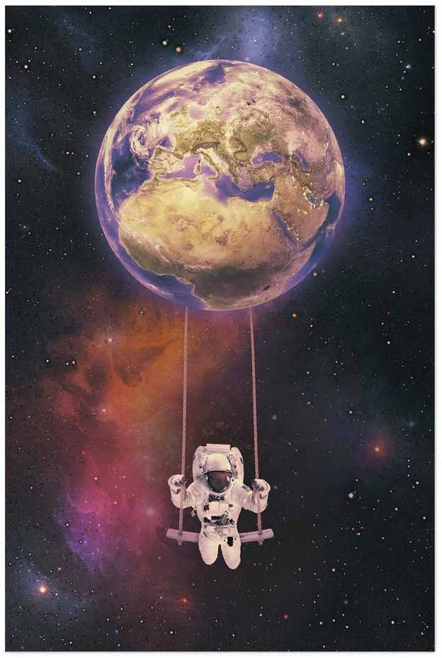 Artgeist Plakatas - Cosmic Swing