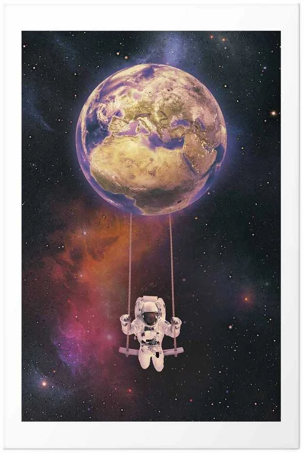 Artgeist Plakatas - Cosmic Swing