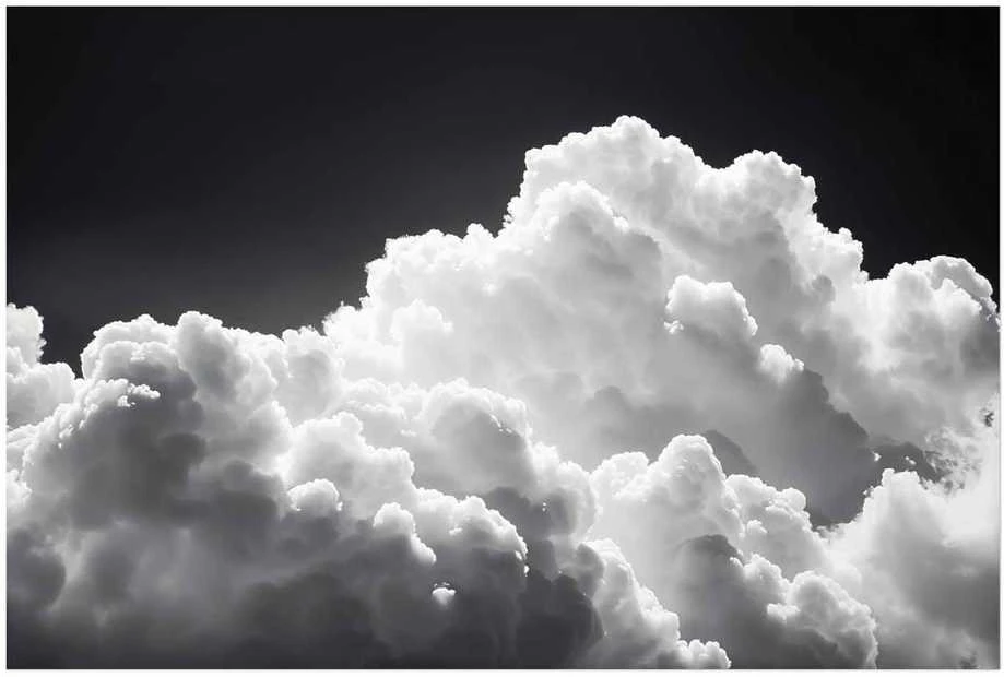 Artgeist Plakatas - Discover the Infinite Play of Sunlight – Clouds and Shadows in the Sky