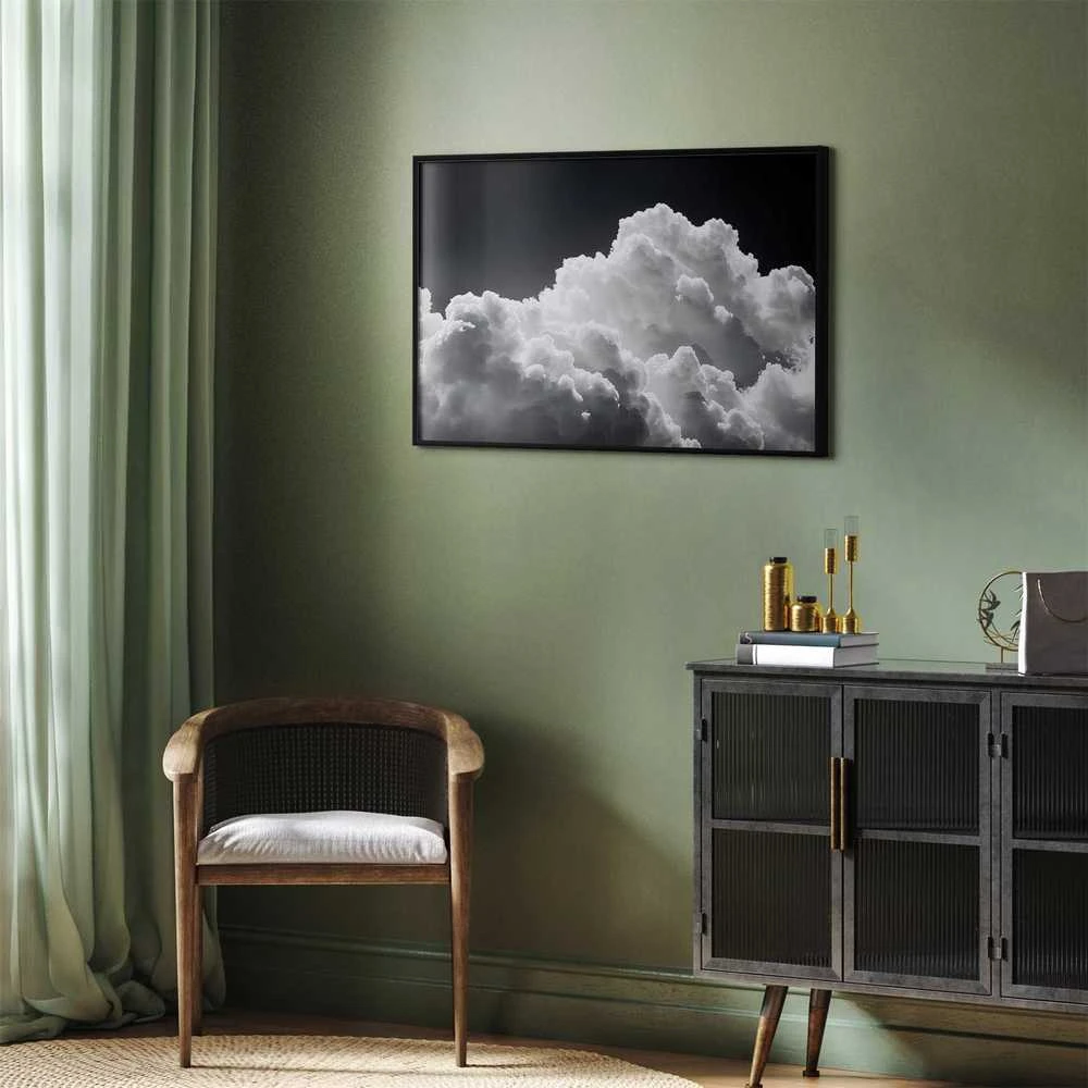 Artgeist Plakatas - Discover the Infinite Play of Sunlight – Clouds and Shadows in the Sky
