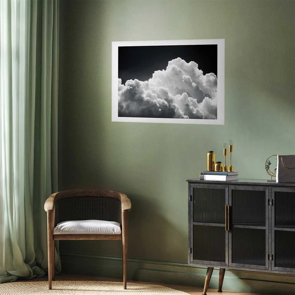 Artgeist Plakatas - Discover the Infinite Play of Sunlight – Clouds and Shadows in the Sky