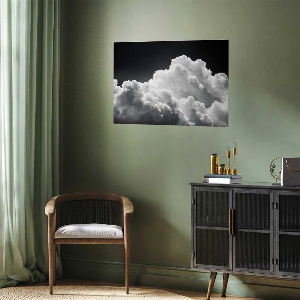 Artgeist Plakatas - Discover the Infinite Play of Sunlight – Clouds and Shadows in the Sky