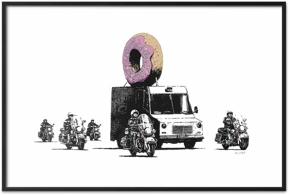 Artgeist Plakatas - Donut Police