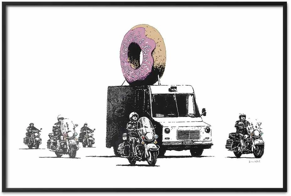 Artgeist Plakatas - Donut Police