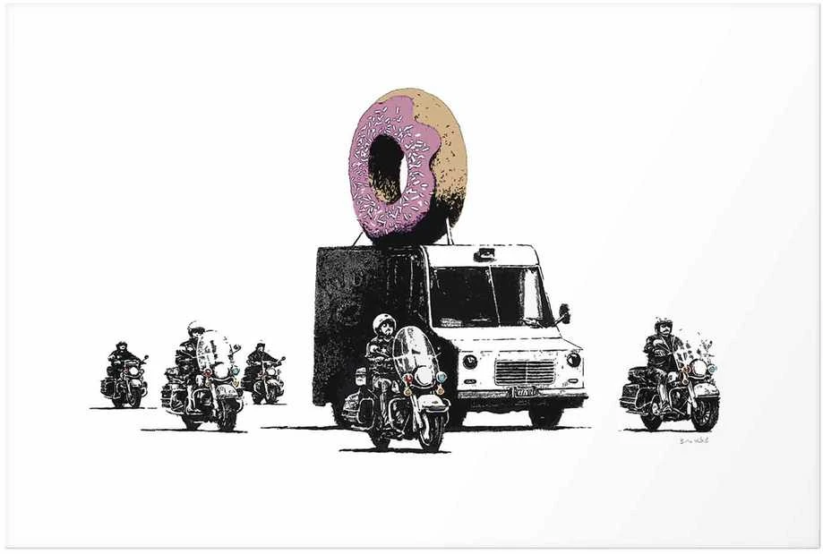 Artgeist Plakatas - Donut Police