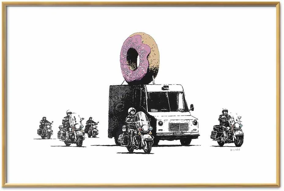 Artgeist Plakatas - Donut Police