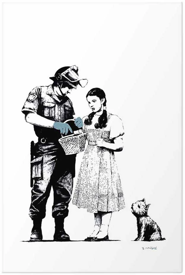 Artgeist Plakatas - Dorothy and the Policeman