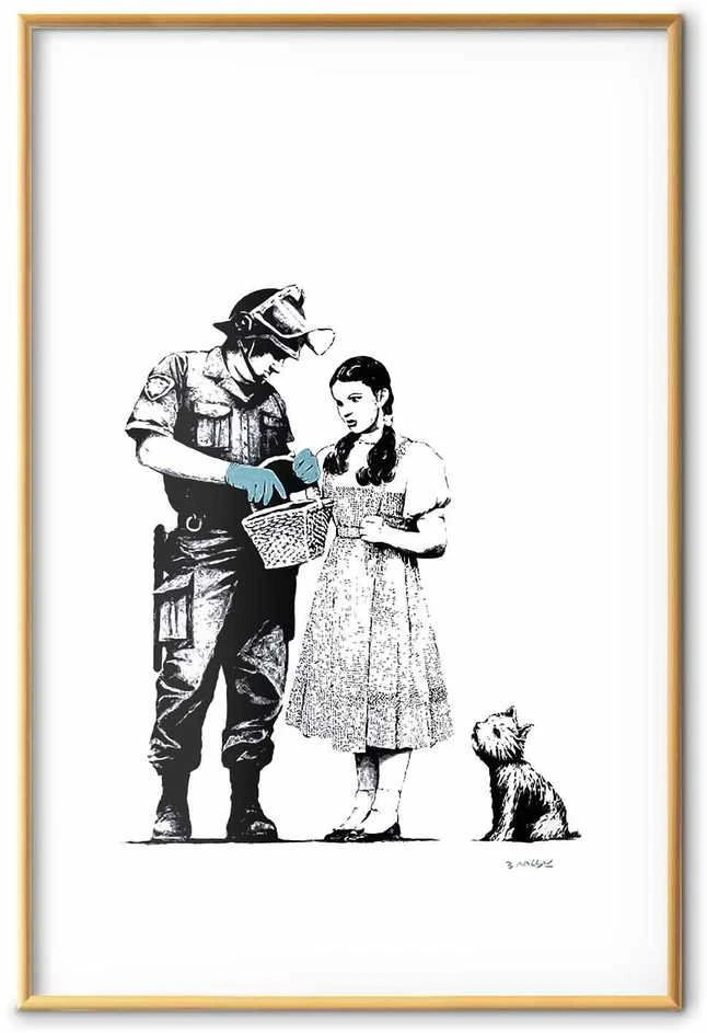Artgeist Plakatas - Dorothy and the Policeman