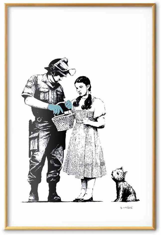 Artgeist Plakatas - Dorothy and the Policeman