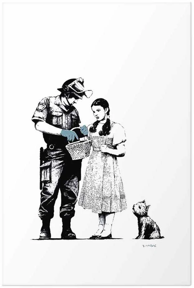 Artgeist Plakatas - Dorothy and the Policeman