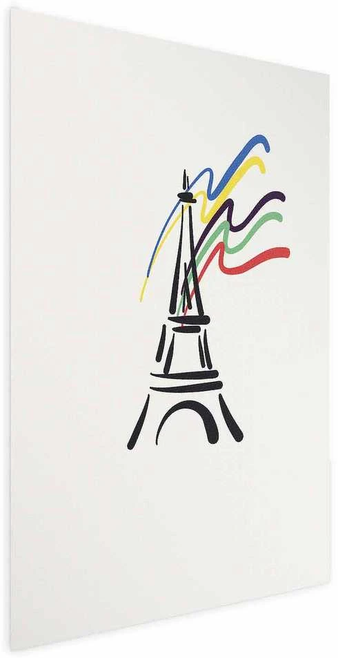 Artgeist Plakatas - Eiffel Tower and Colors