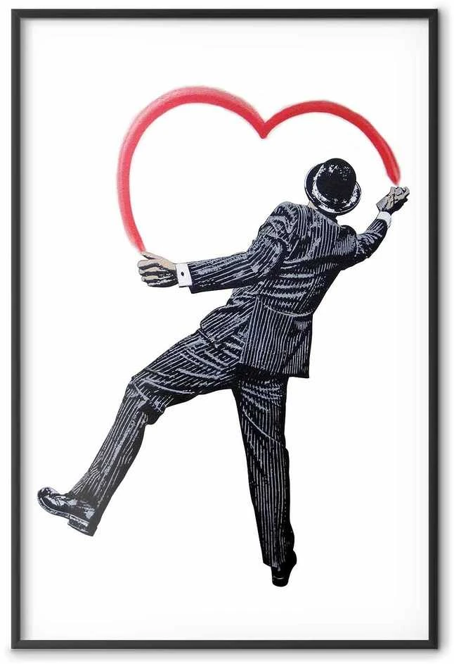Artgeist Plakatas - Elegant Graffiti Artist