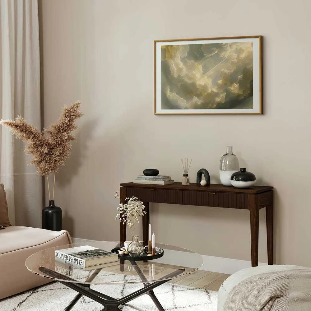 Artgeist Plakatas - Fascinating Play of Colors Against the Clouds
