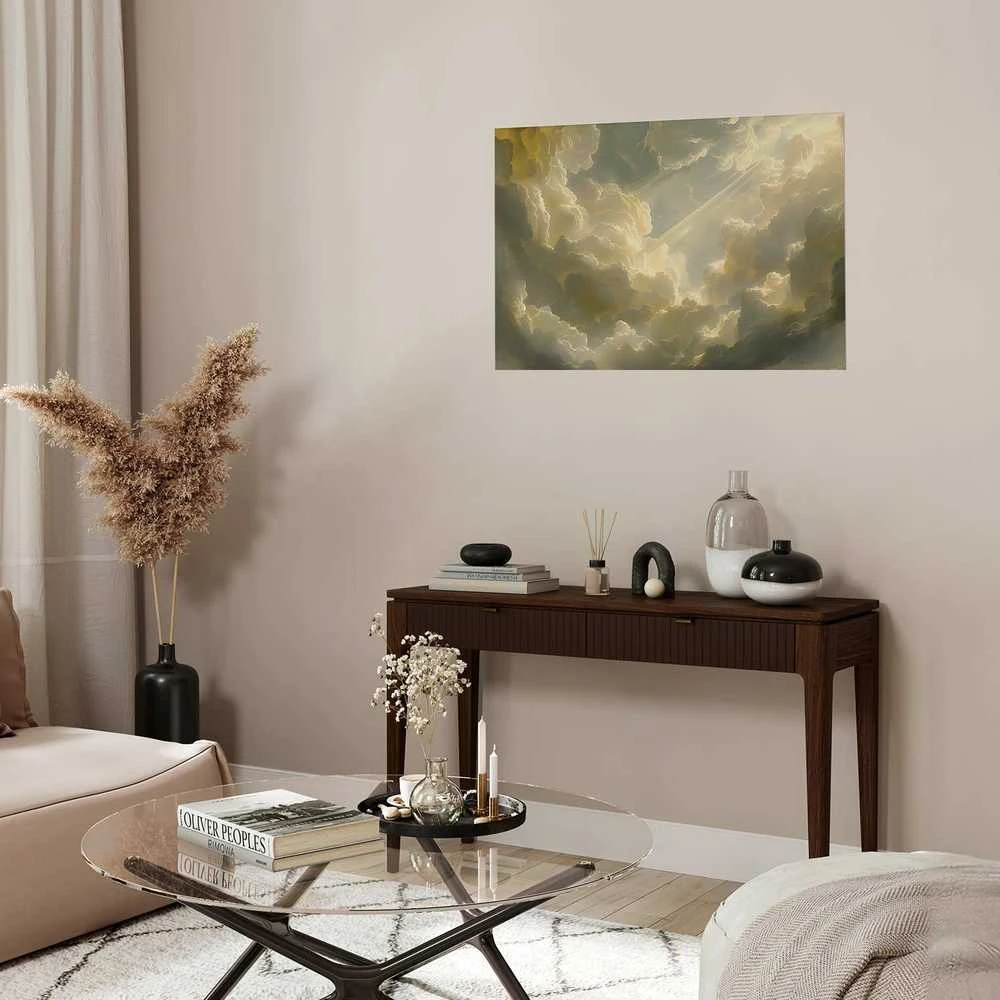 Artgeist Plakatas - Fascinating Play of Colors Against the Clouds