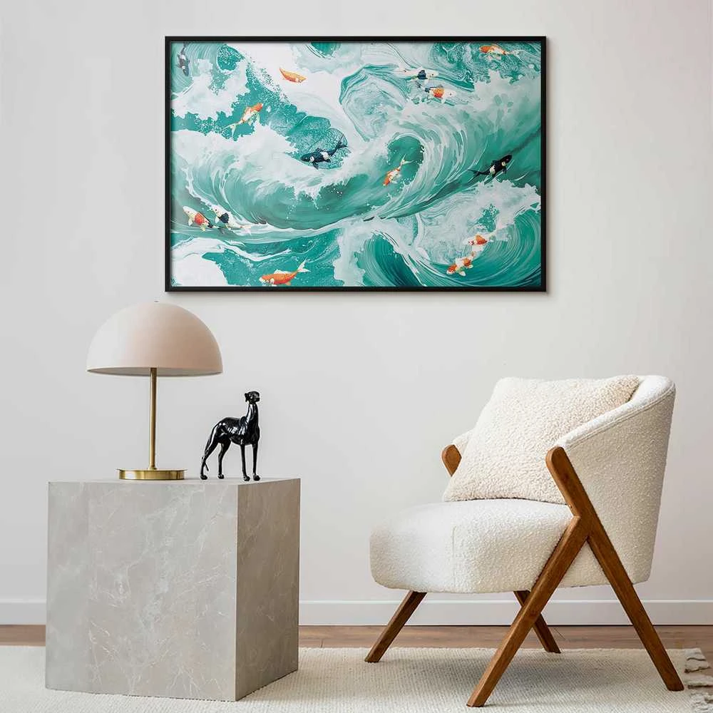 Artgeist Plakatas - Fish and Waves