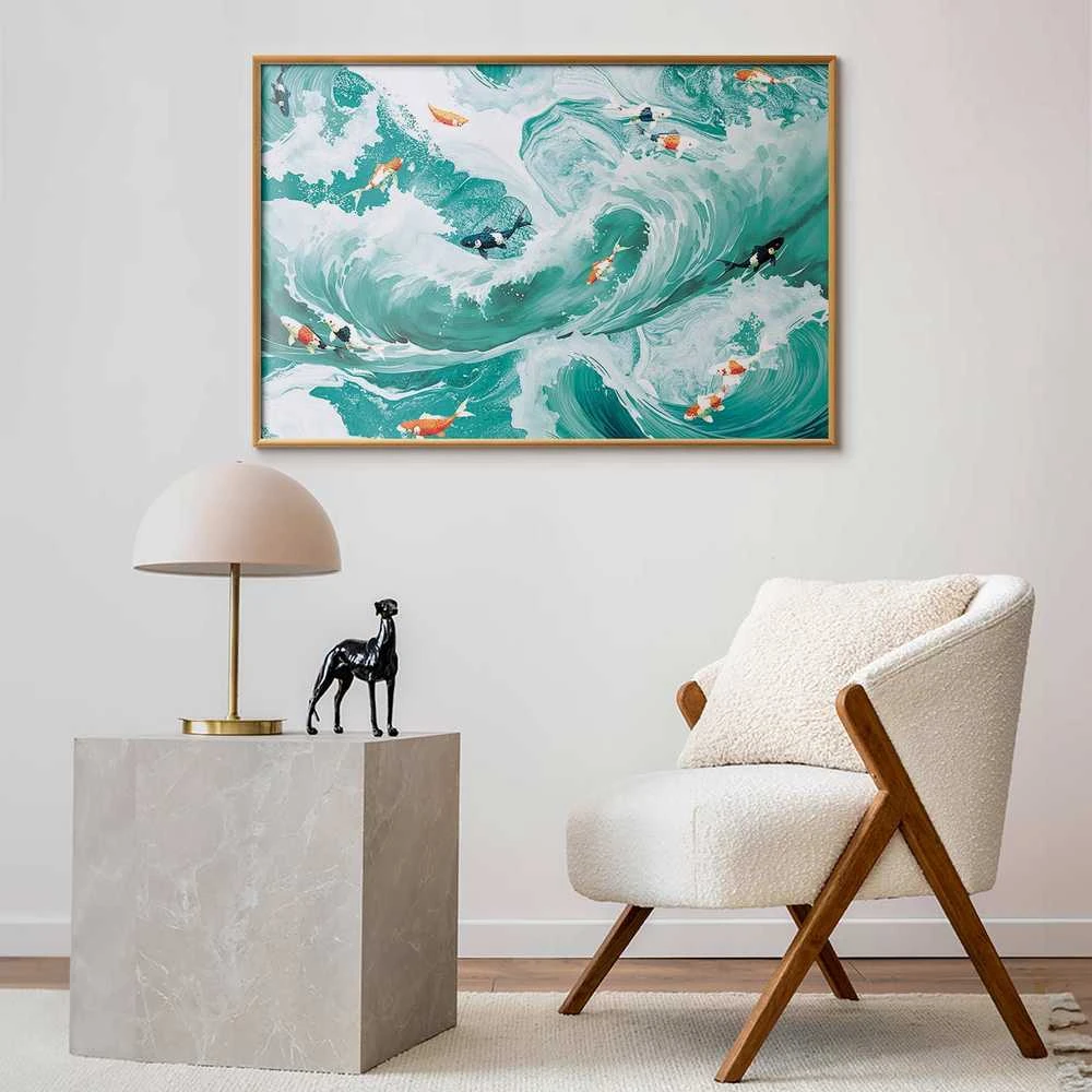 Artgeist Plakatas - Fish and Waves
