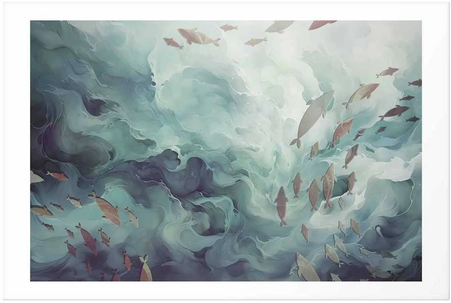 Artgeist Plakatas - Fish in the Ocean