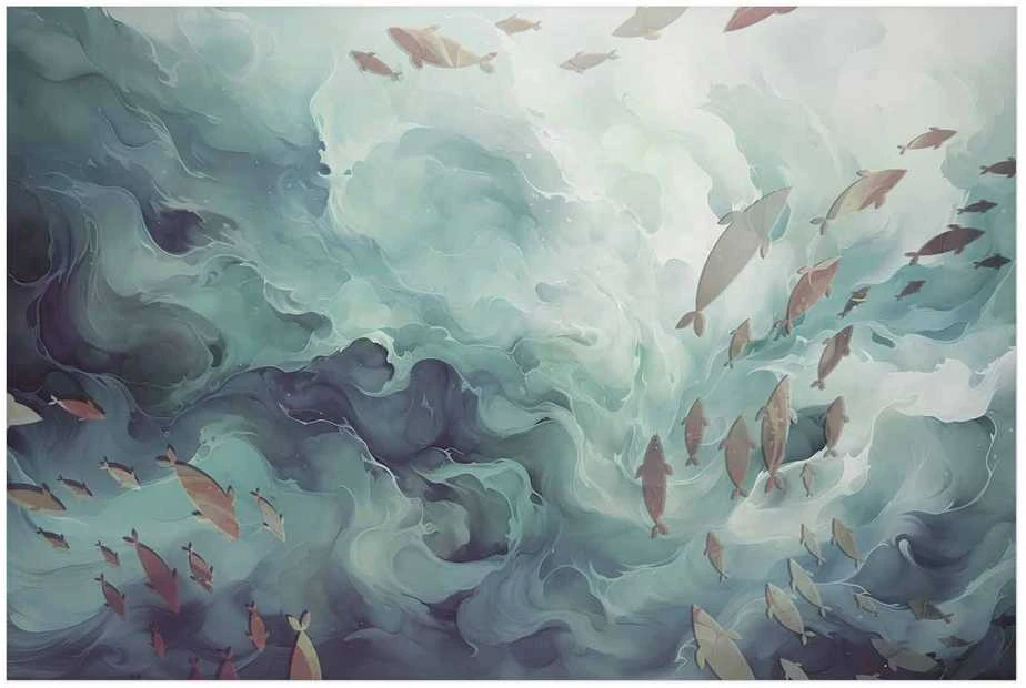 Artgeist Plakatas - Fish in the Ocean