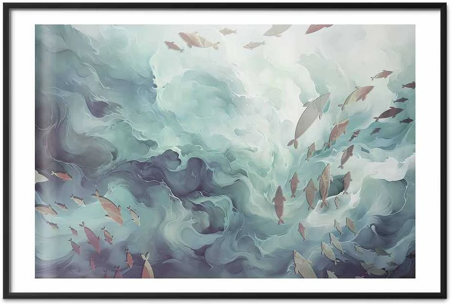 Artgeist Plakatas - Fish in the Ocean