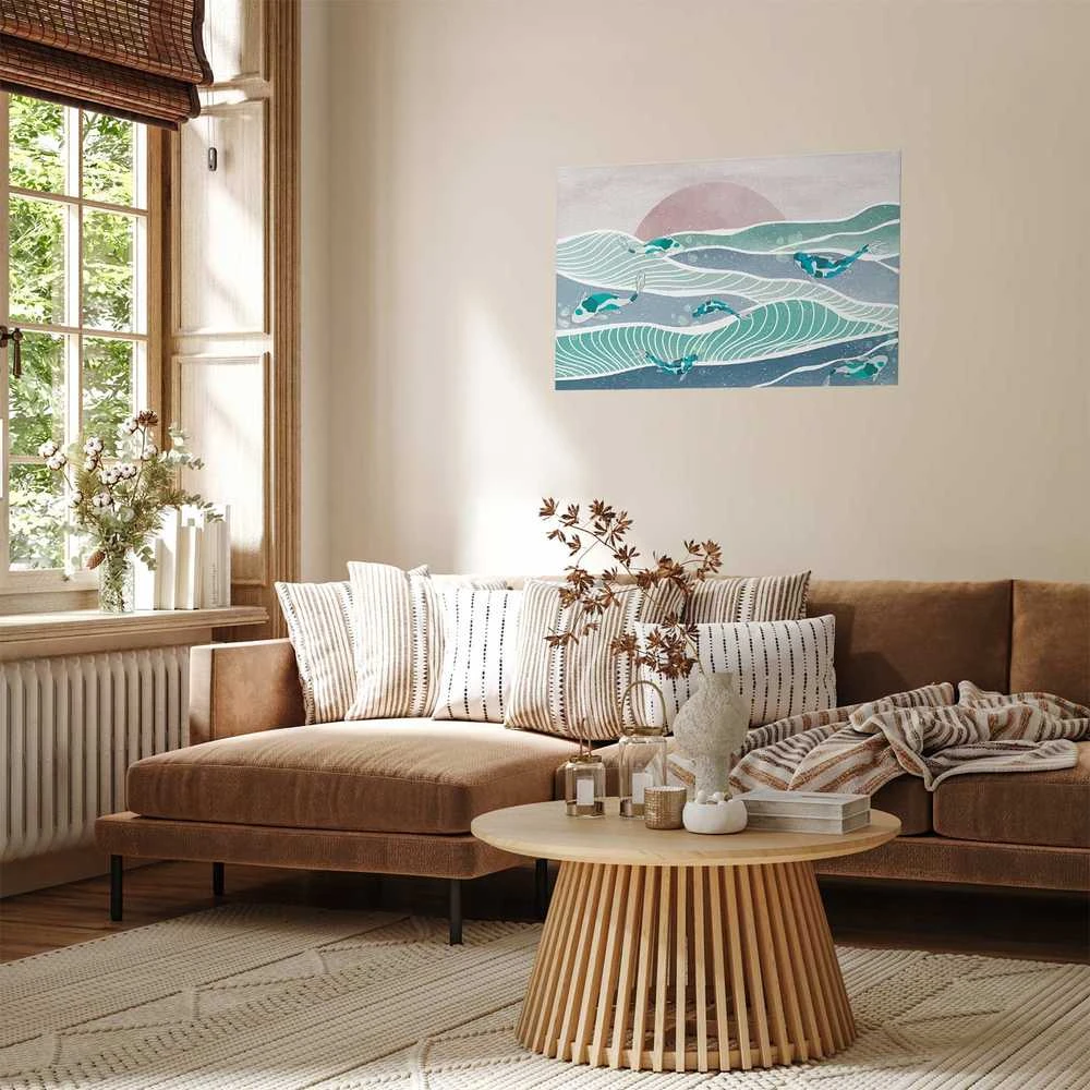 Artgeist Plakatas - Fish on the Waves