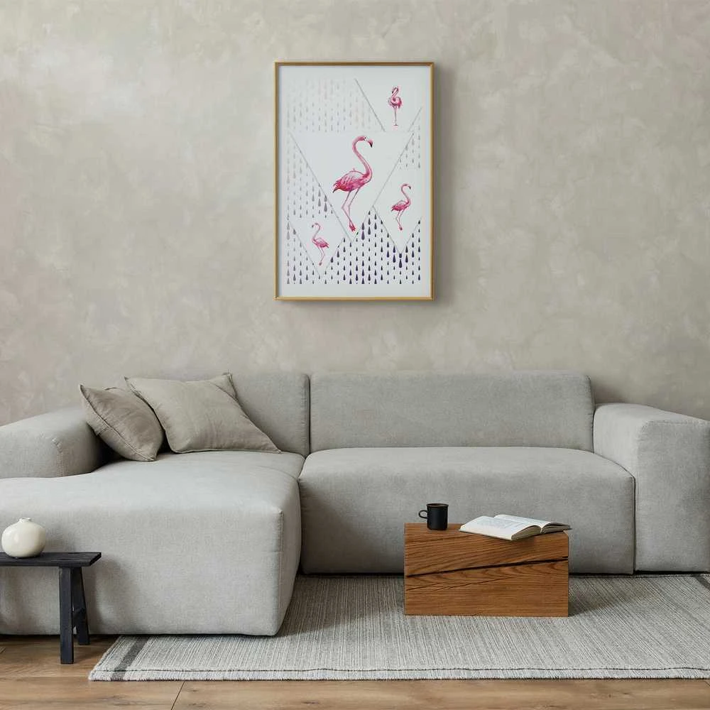 Artgeist Plakatas - Flamingo Family