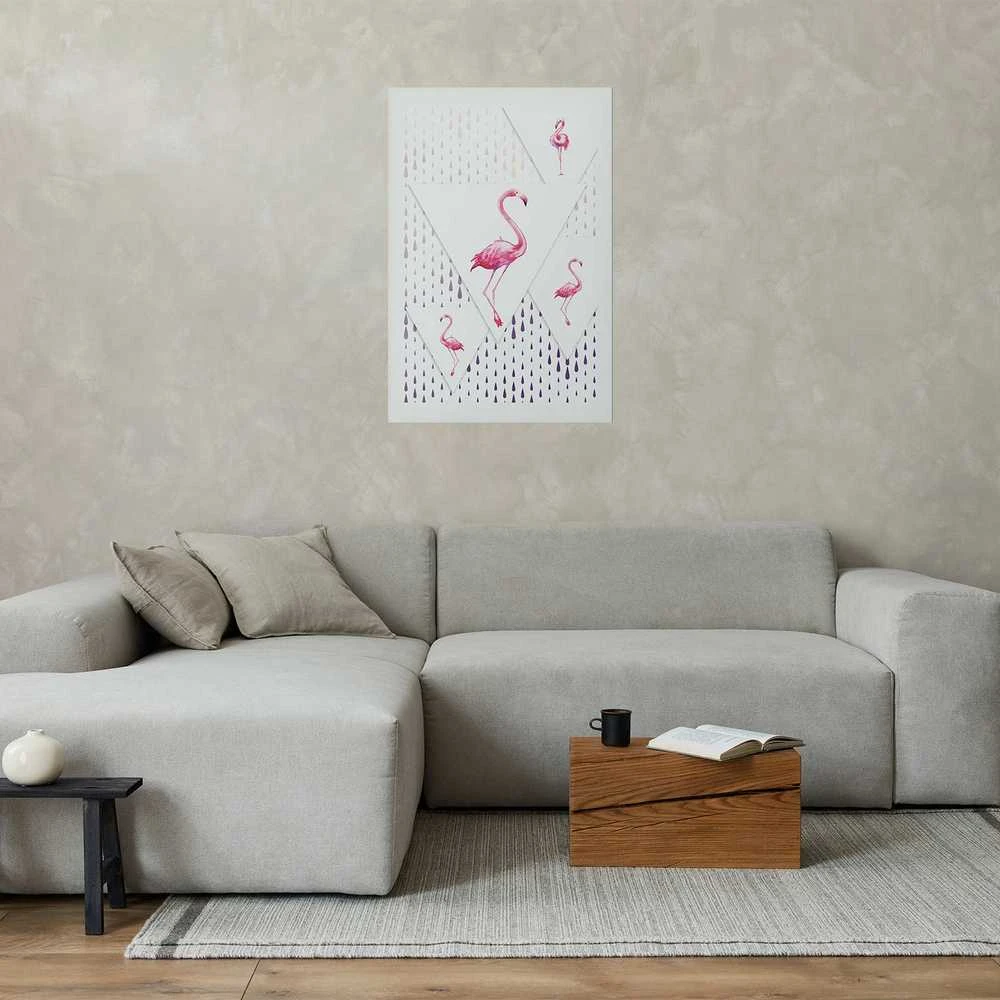 Artgeist Plakatas - Flamingo Family