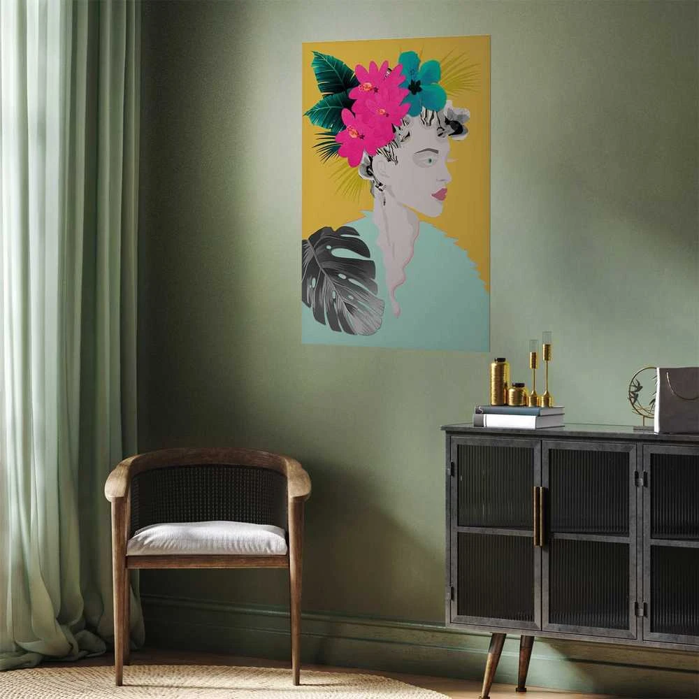 Artgeist Plakatas - Flowers in the Hair