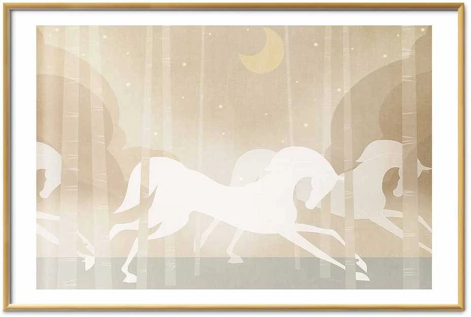 Artgeist Plakatas - Galloping Horses