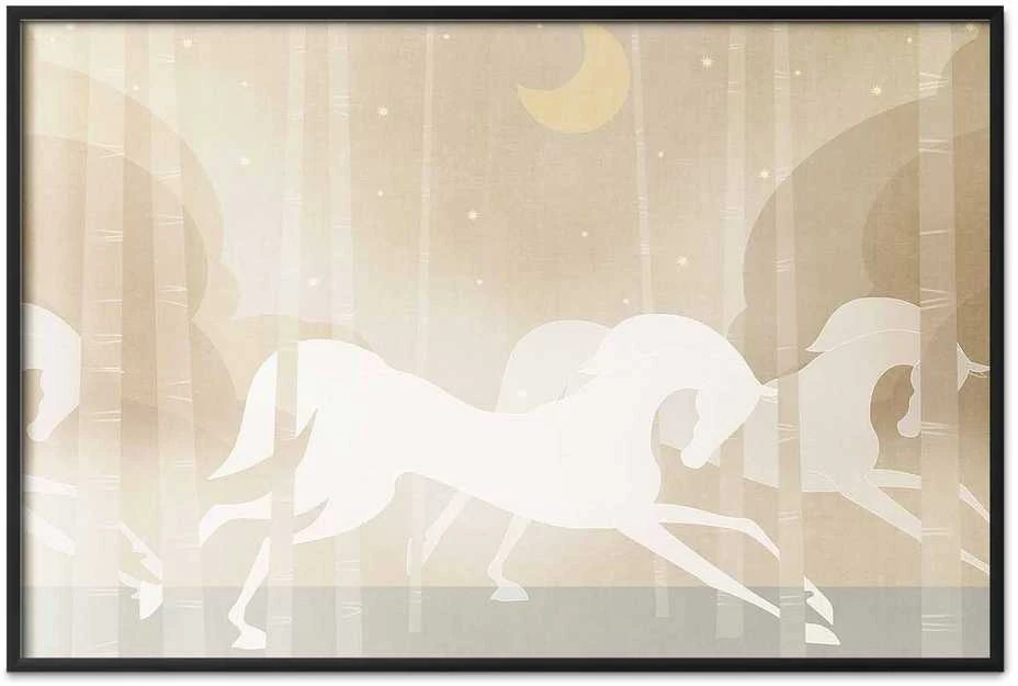 Artgeist Plakatas - Galloping Horses