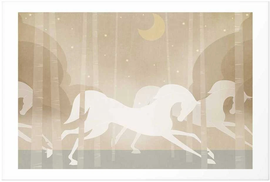 Artgeist Plakatas - Galloping Horses