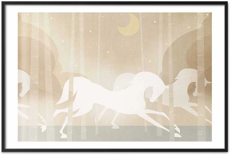 Artgeist Plakatas - Galloping Horses
