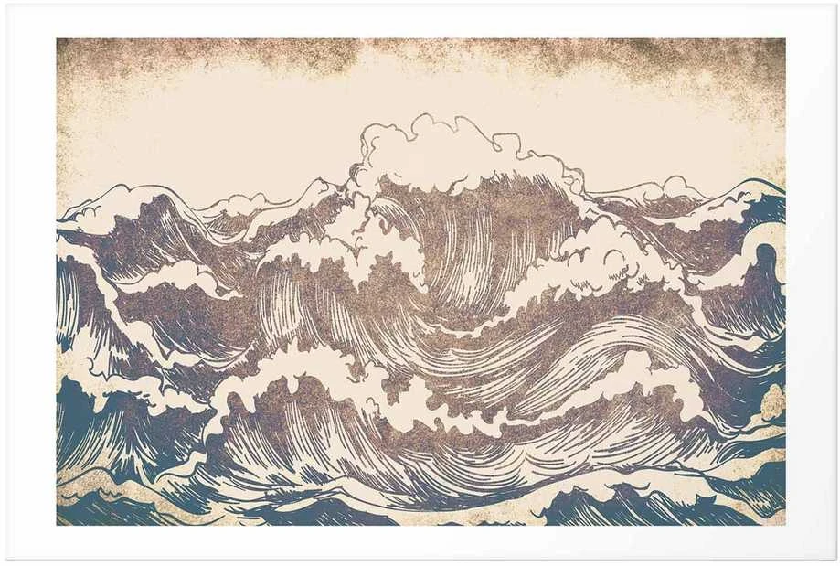 Artgeist Plakatas - Giant Waves