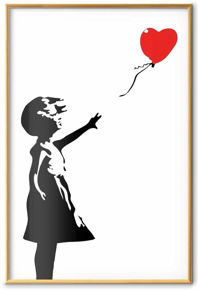 Artgeist Plakatas - Girl with a Balloon