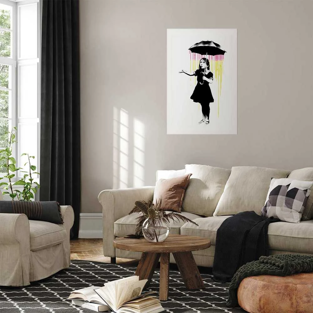 Artgeist Plakatas - Girl with an Umbrella