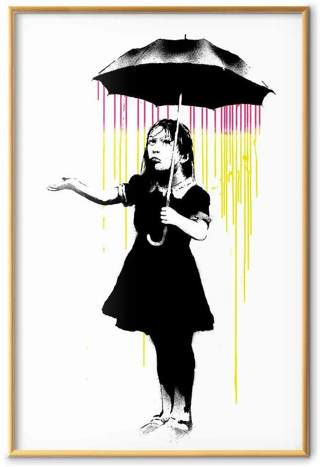 Artgeist Plakatas - Girl with an Umbrella