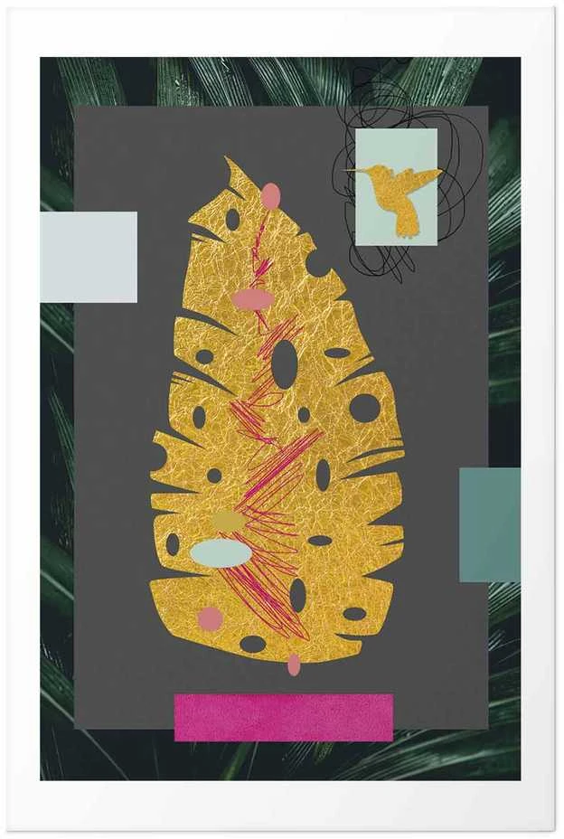 Artgeist Plakatas - Golden Leaf