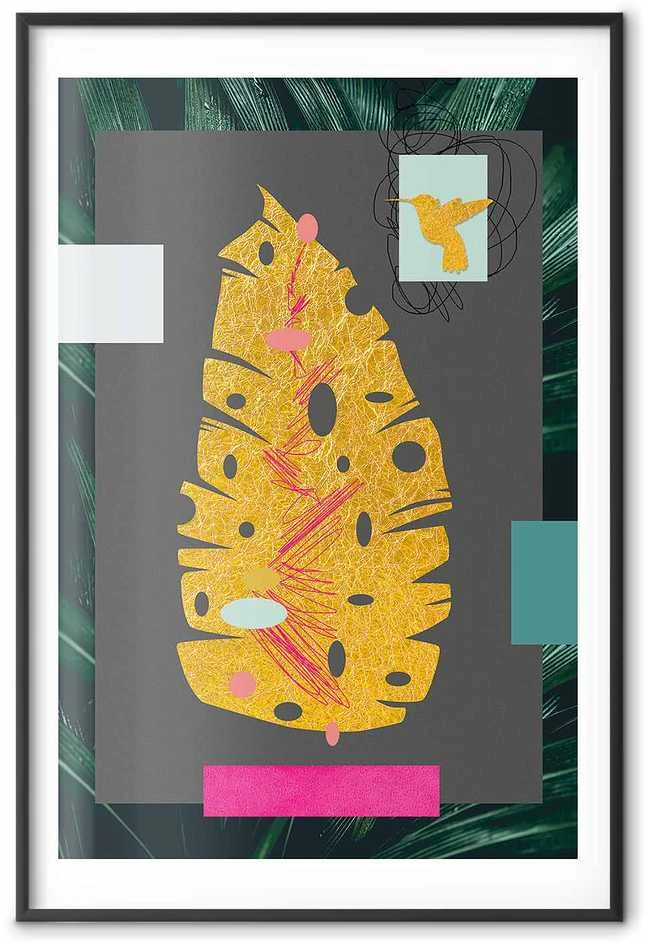 Artgeist Plakatas - Golden Leaf