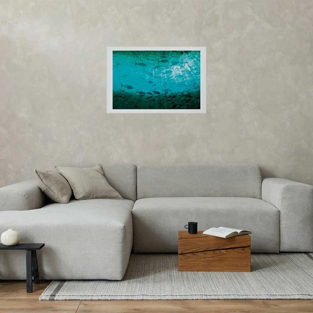 Artgeist Plakatas - Group of Dark Fish