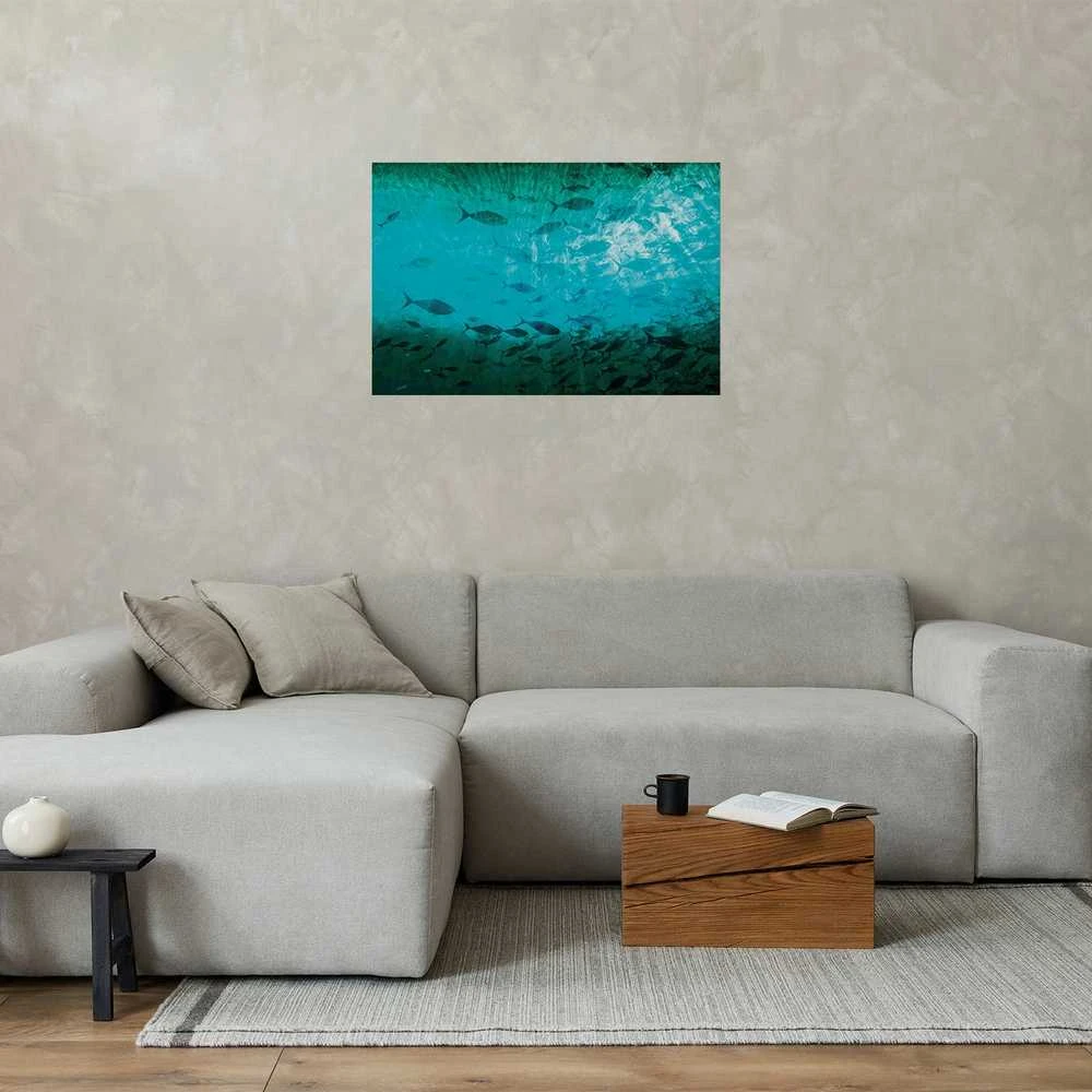 Artgeist Plakatas - Group of Dark Fish