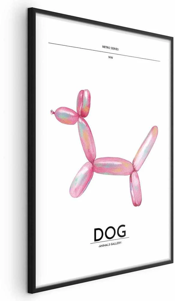 Artgeist Plakatas - Holo-Dog - Colorful Retro Dog