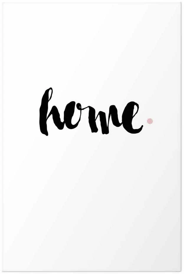 Artgeist Plakatas - Home and Dot