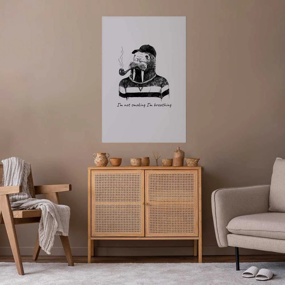 Artgeist Plakatas - I'm Not Smoking. I'm Breathing