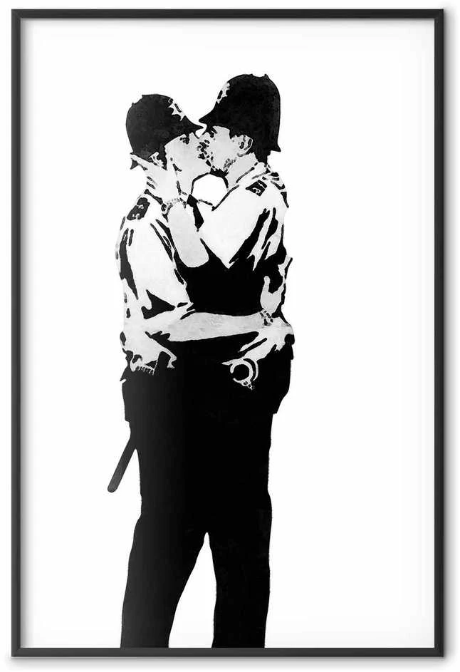 Artgeist Plakatas - Kissing Coppers