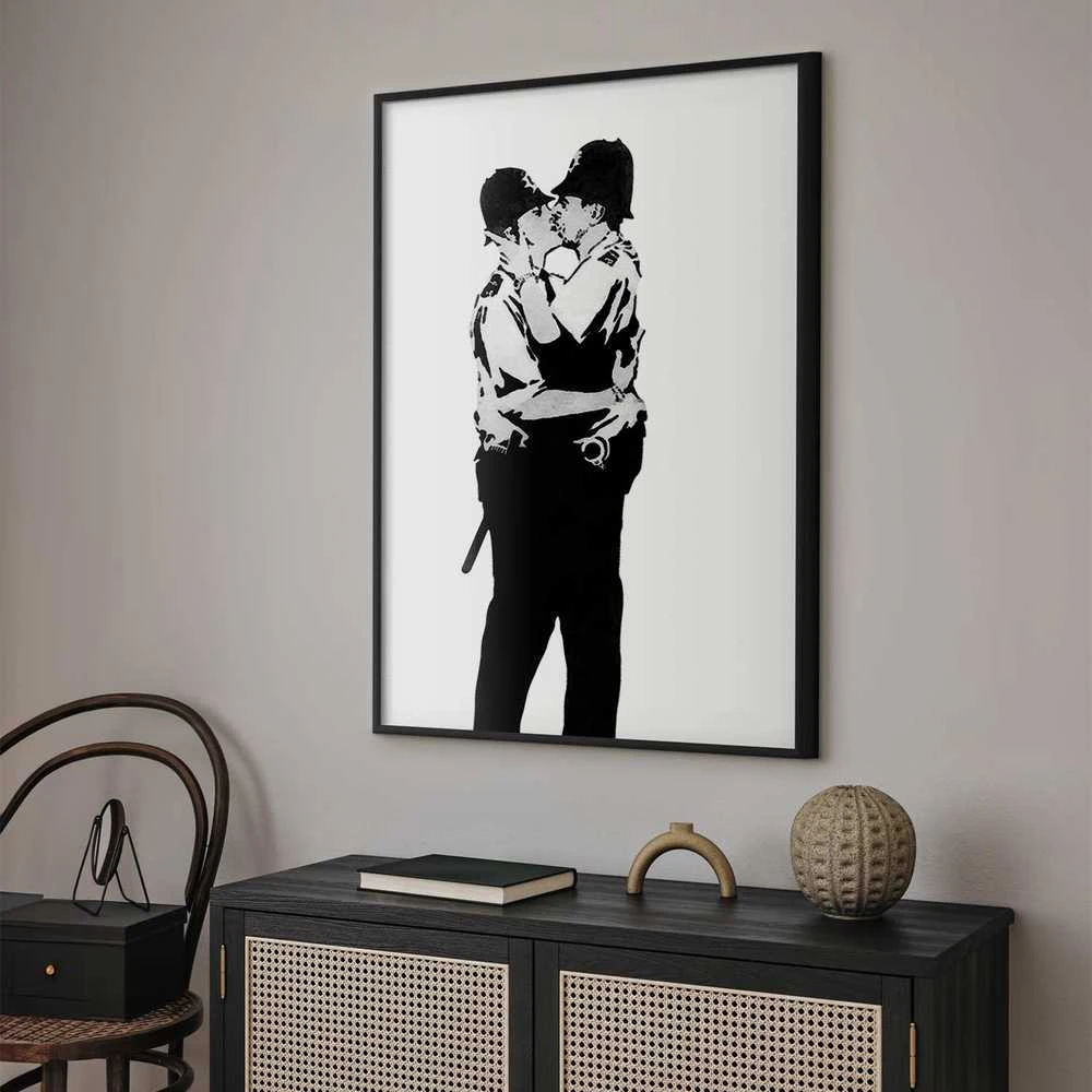Artgeist Plakatas - Kissing Coppers