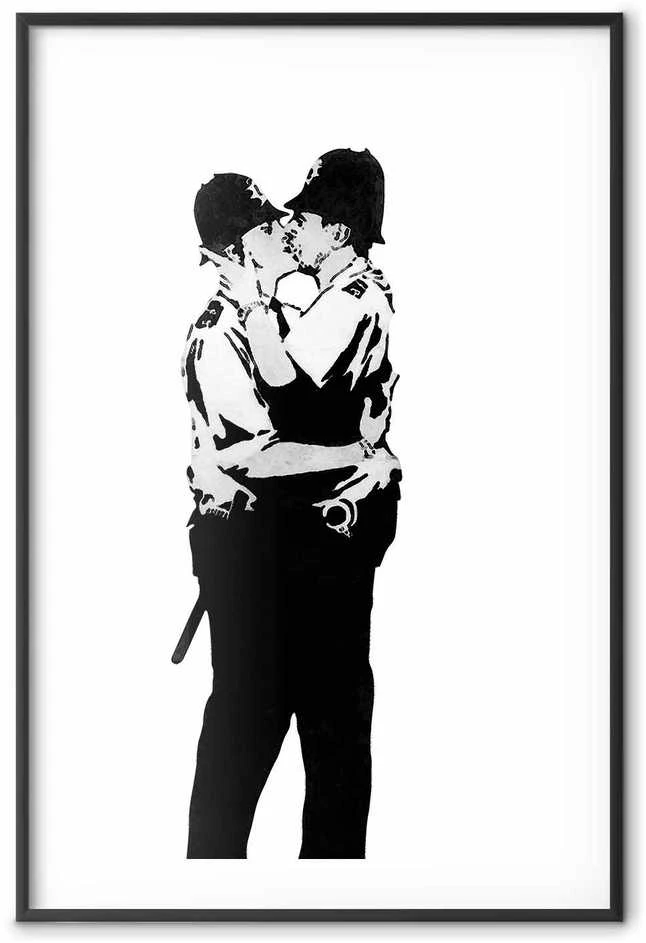 Artgeist Plakatas - Kissing Coppers