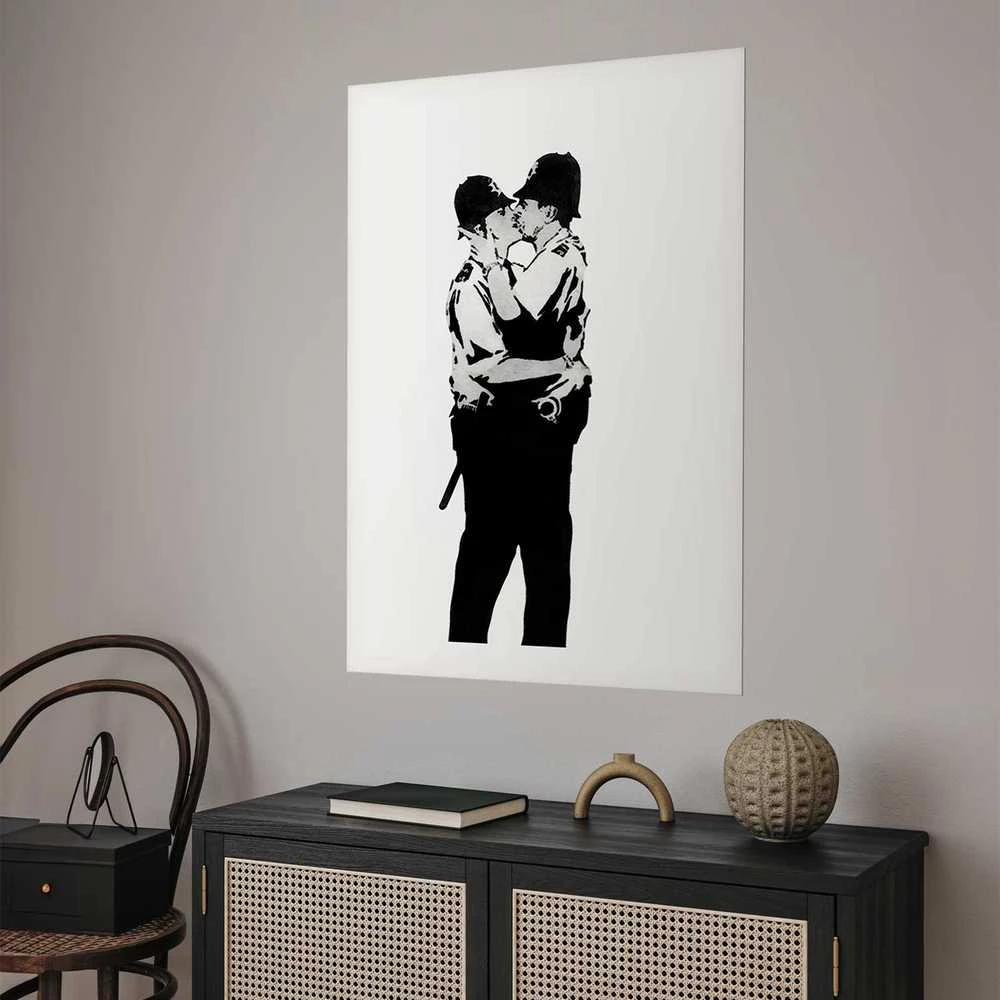 Artgeist Plakatas - Kissing Coppers