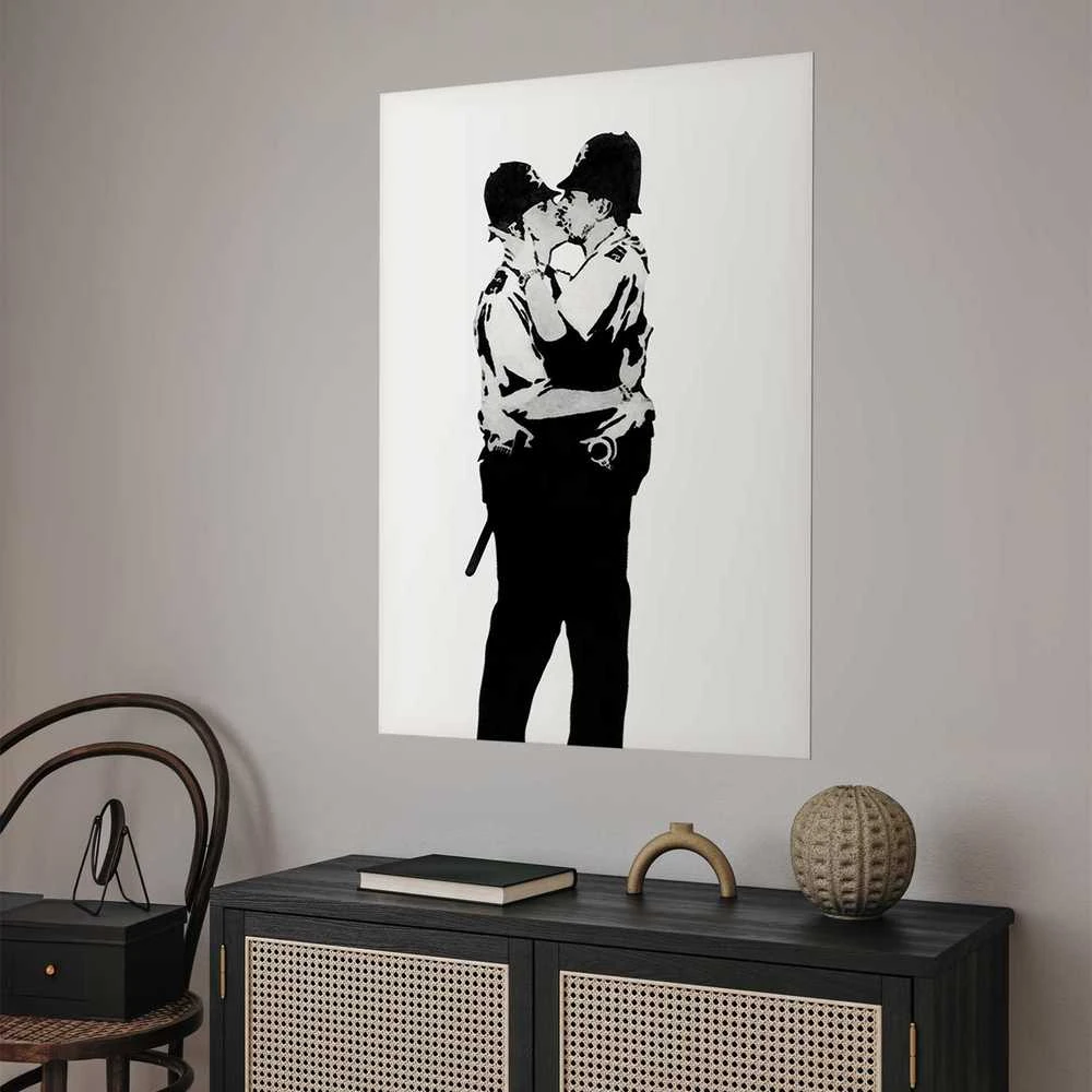 Artgeist Plakatas - Kissing Coppers
