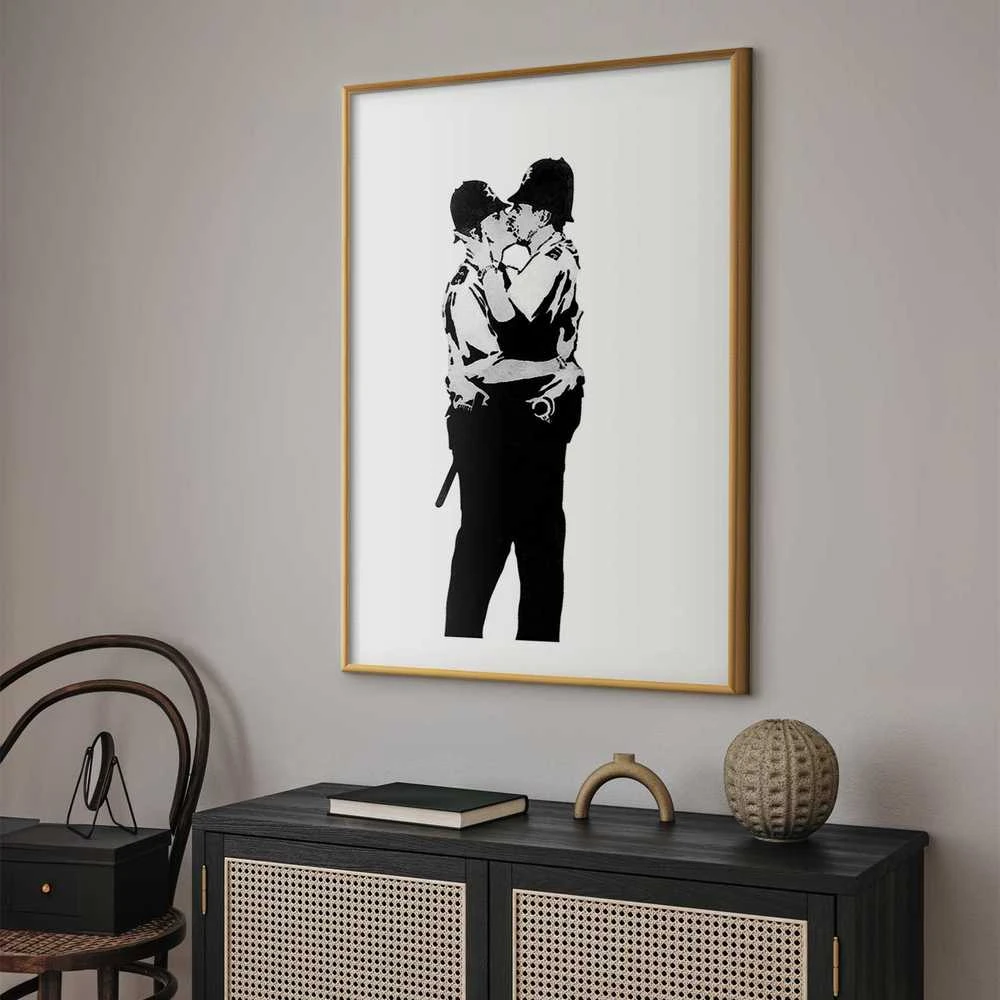Artgeist Plakatas - Kissing Coppers